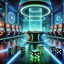 mahjong demo Lightning Dice Andar Bahar live dealer broadcast showing card placement and betting terminals